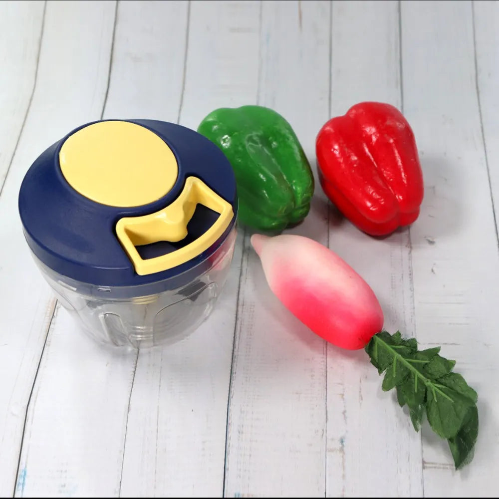 4-blade vegetable & fruit chopper - home kitchen