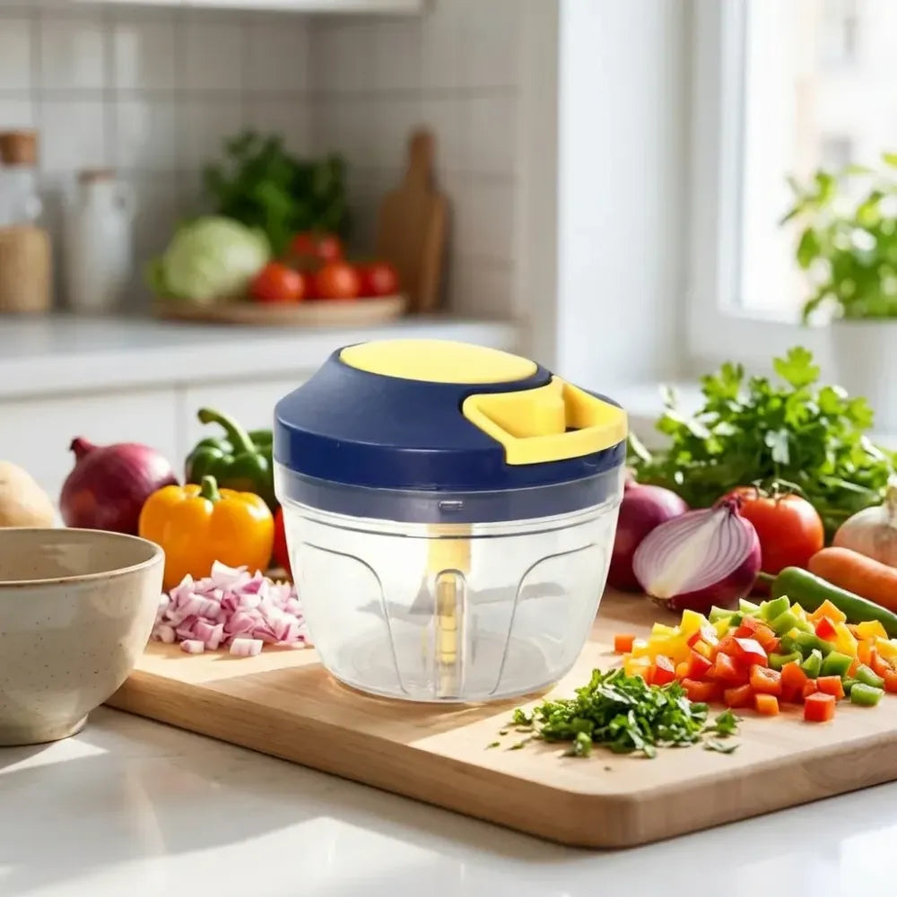 4-blade vegetable & fruit chopper - home kitchen