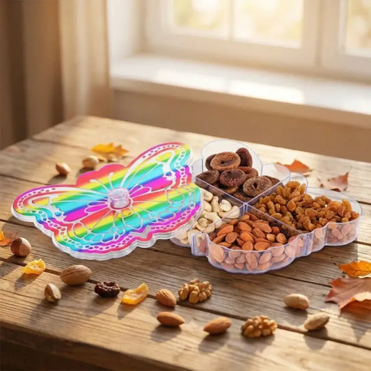 4-compartment dry fruit box - kitchen tool