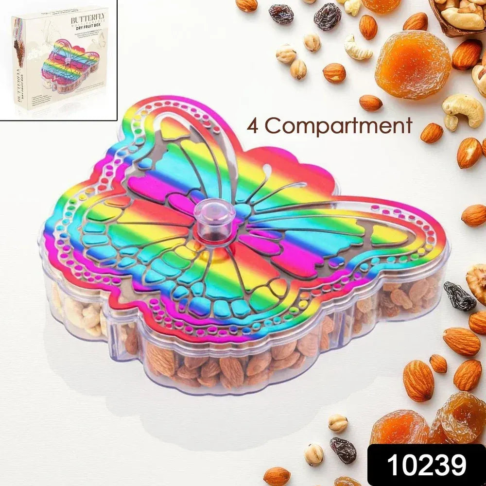 4-compartment dry fruit box - kitchen tool