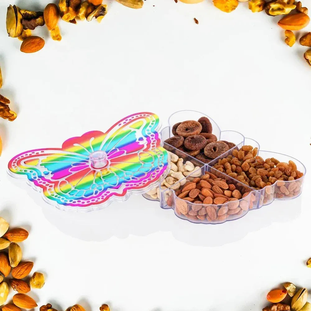 4-compartment dry fruit box - kitchen tool