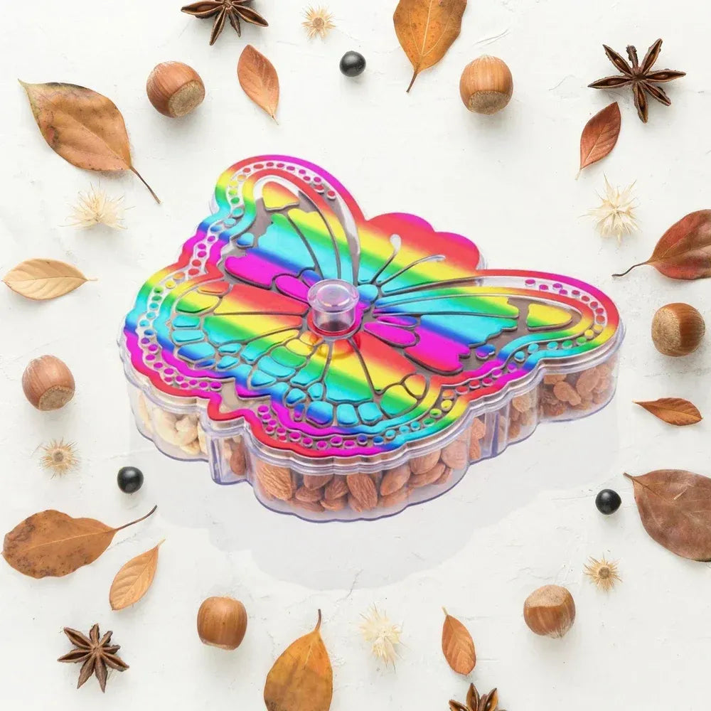 4-compartment dry fruit box - kitchen tool
