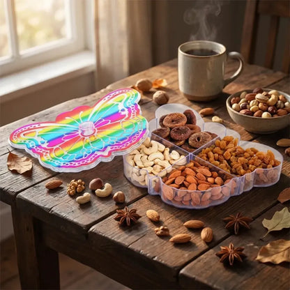 4-compartment dry fruit box - kitchen tool