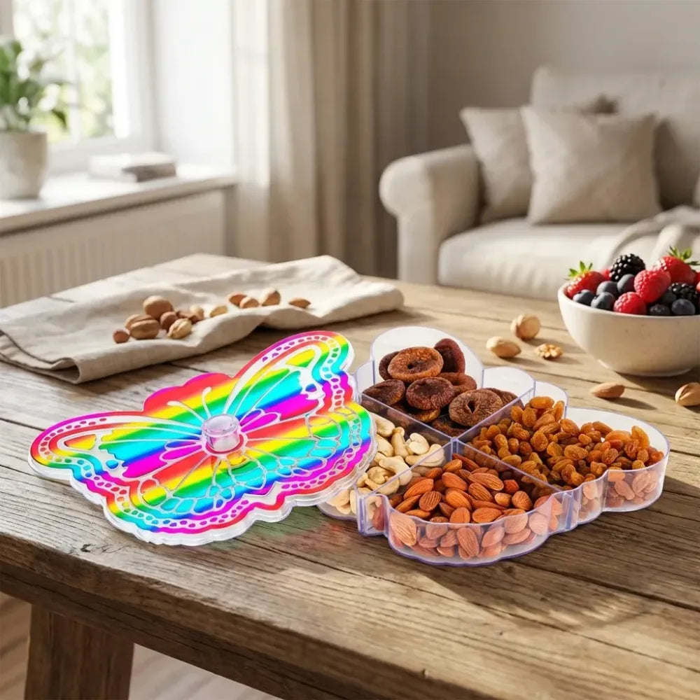 4-compartment dry fruit box - kitchen tool