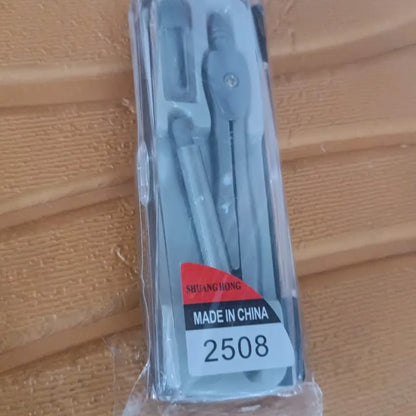 4-in-1 premium geometry compass set for students and professionals - office