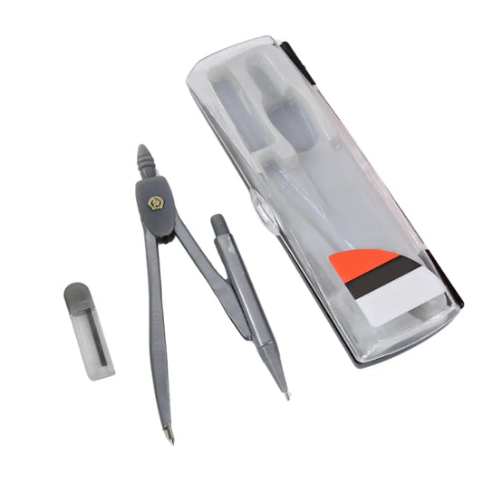 4-in-1 premium geometry compass set for students and professionals - office