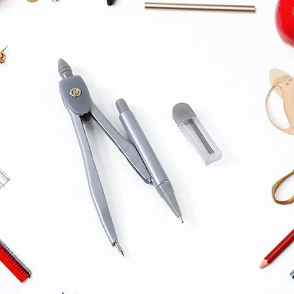4-in-1 premium geometry compass set for students and professionals - office
