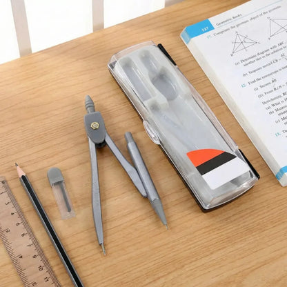 4-in-1 premium geometry compass set for students and professionals - office