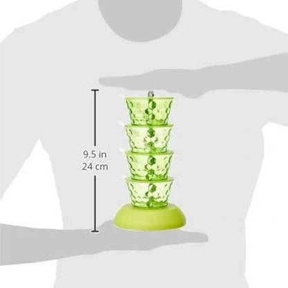 4-in-1 rotating spice rack - home & kitchen