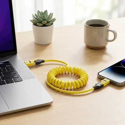 4 in 1 spring data cable