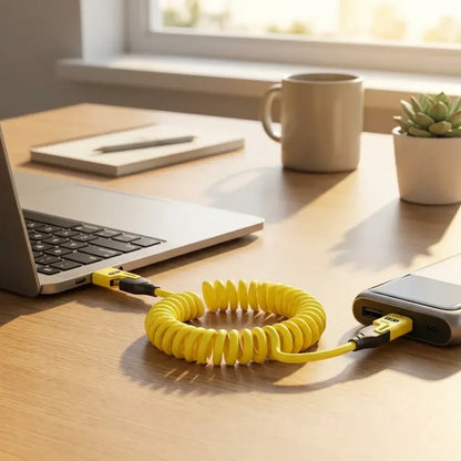 4 in 1 spring data cable