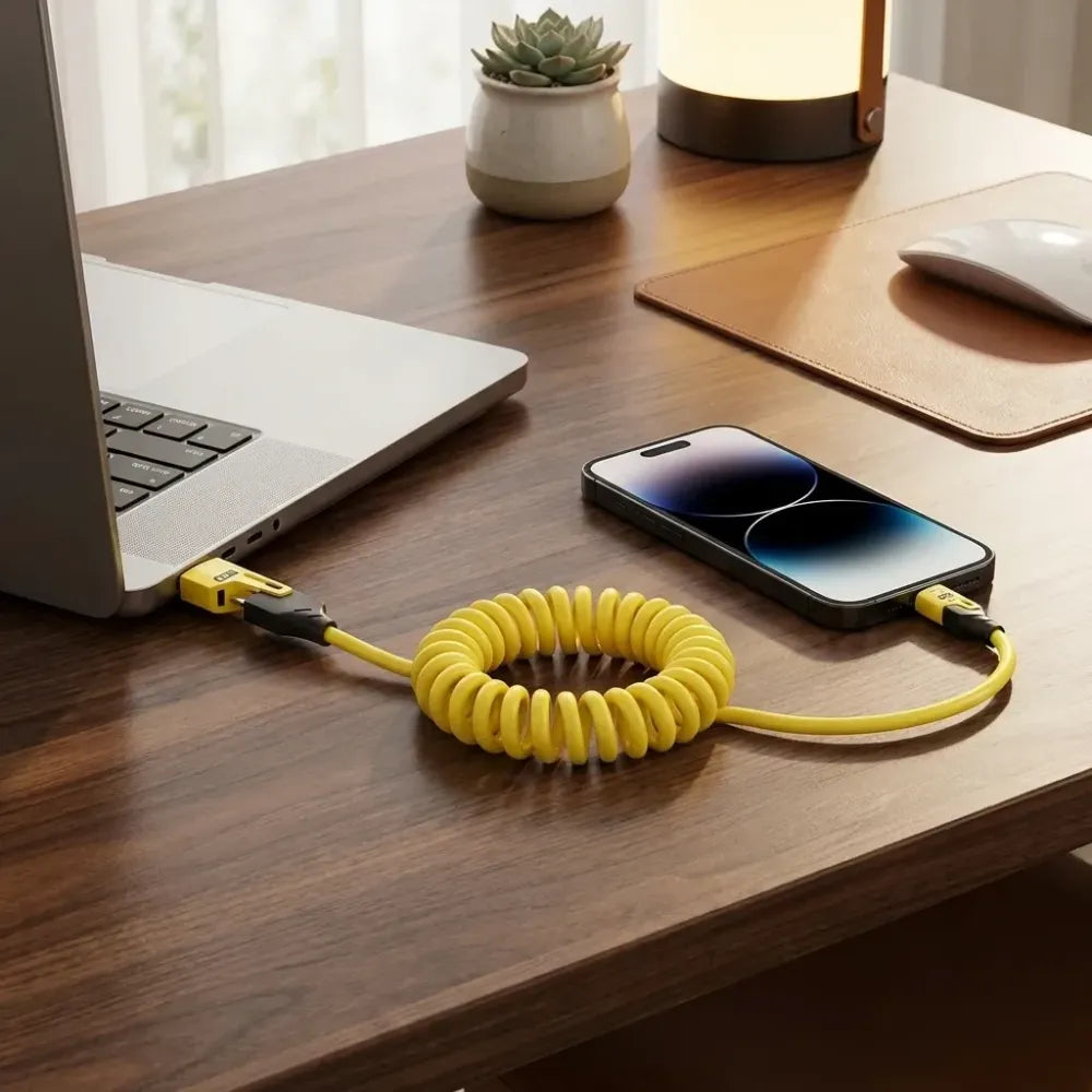 4 in 1 spring data cable