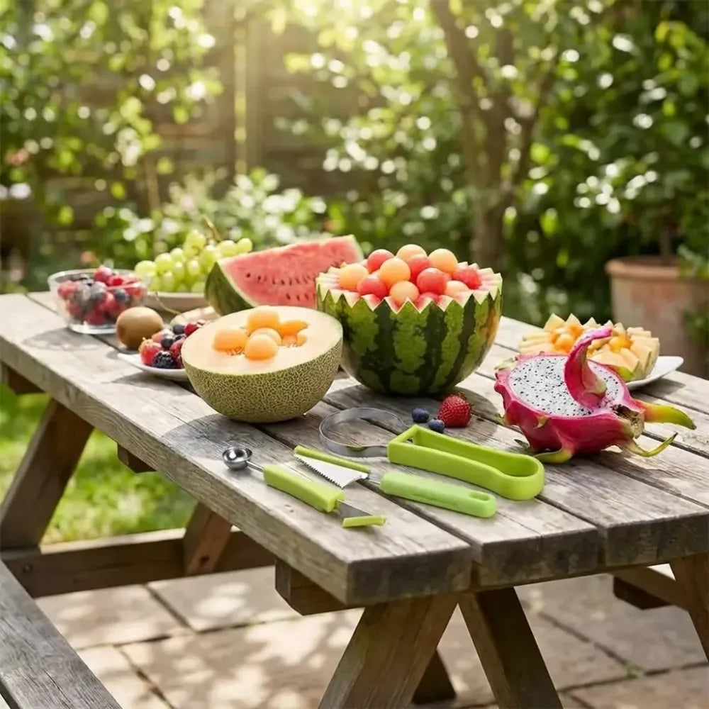 4 in 1 watermelon cutter set