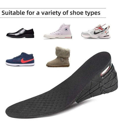 4-layer adjustable height insole