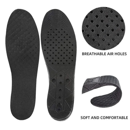 4-layer adjustable height insole