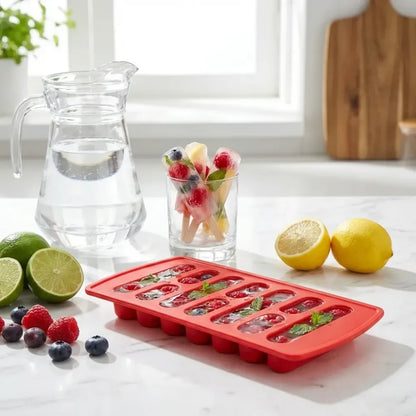 4-piece fancy ice tray set - home & kitchen
