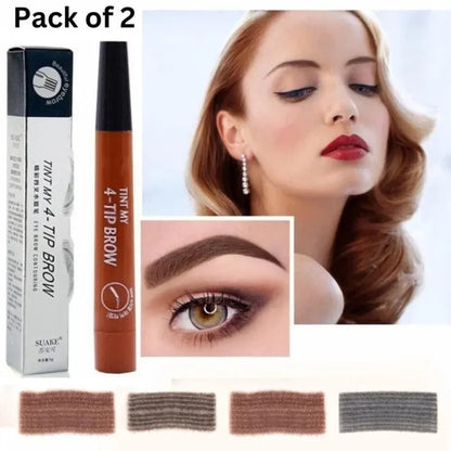 4-point eyebrow pen