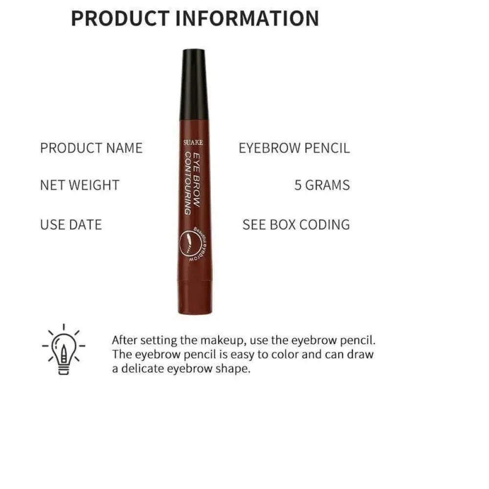 4-point eyebrow pen