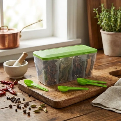 4-section masala box - home & kitchen