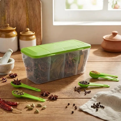 4-section masala box - home & kitchen