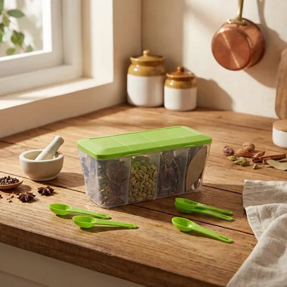 4-section masala box - home & kitchen