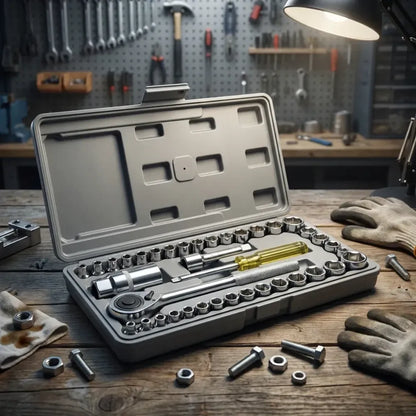 40-in-1 car repair tool kit