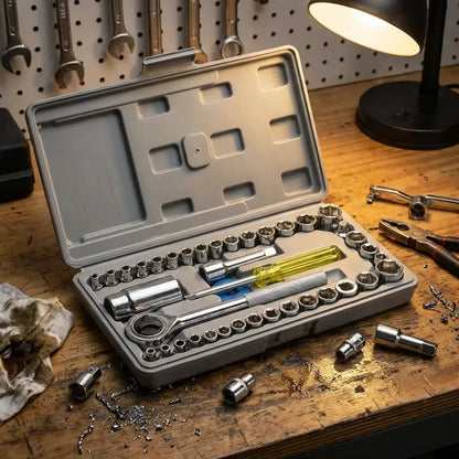 40-in-1 car repair tool kit