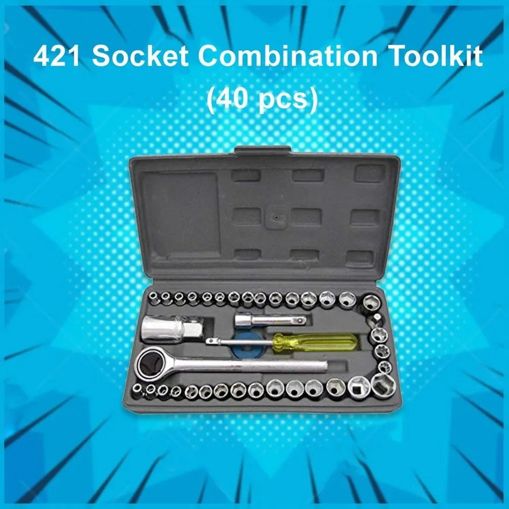 40-piece socket tool kit - hardware