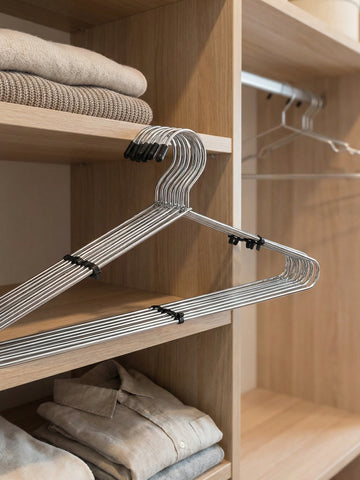 230 Stainless Steel Cloth Hanger (12 Pcs)