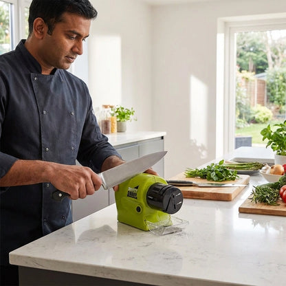 Cordless Motorized Knife Sharpener