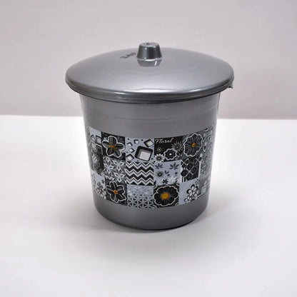 4050 large capacity plastic bathroom set of 7pieces (1pc big tub 1pc bucket1pc dustbin mug soap case dustpan stool)