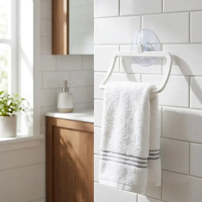 4096 multi-purpose self adhesive strong sticker wall mounted hand towel holderhanger - home improvement