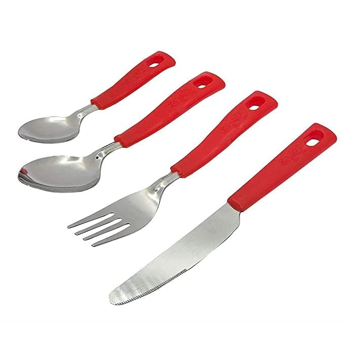 Elegant stainless steel cutlery set