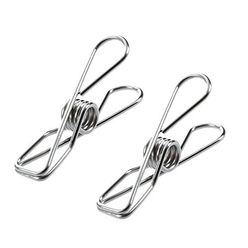 Stainless steel utility clips