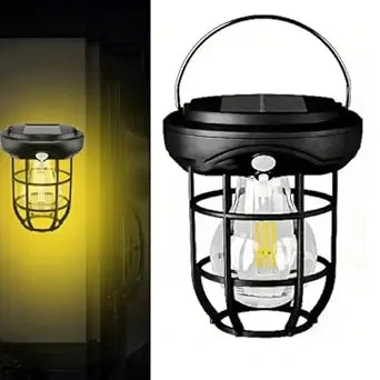 Solar motion sensor wall light