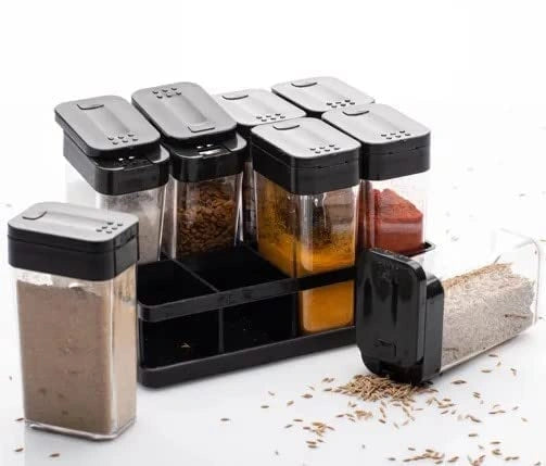 Spice storage box jar