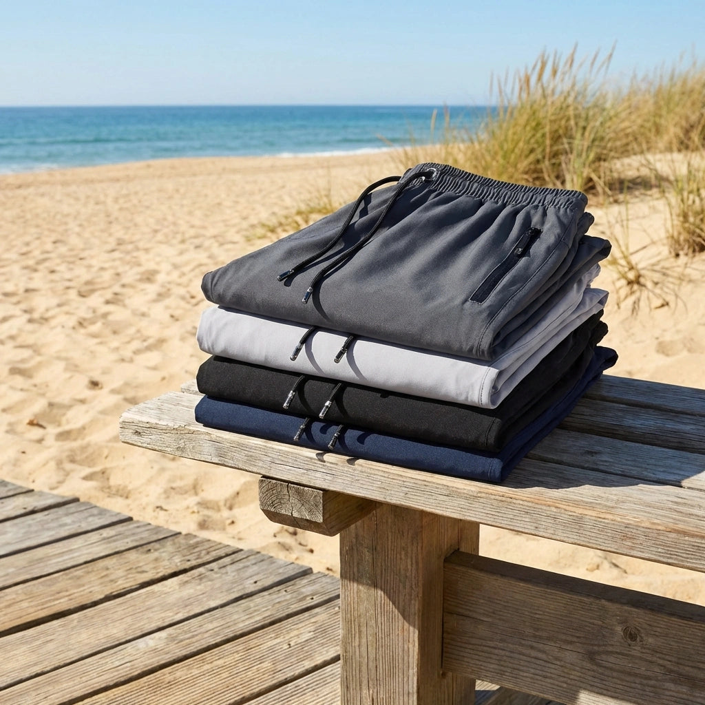 Combo of 3 Men's Stretchable Cotton Shorts