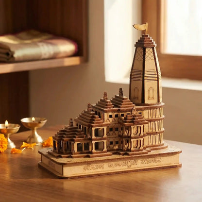 AYODHYA RAM MANDIR WOODEN TEMPLE