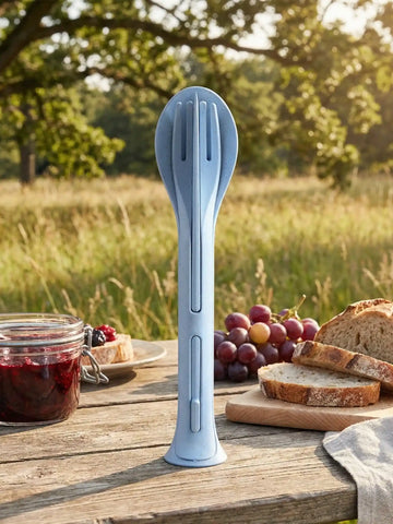 3-in-1 Travel Cutlery Set