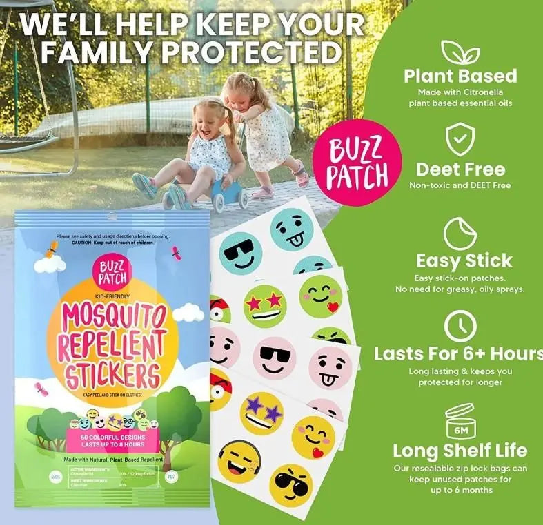 Mosquito repellent patches – 24 pack