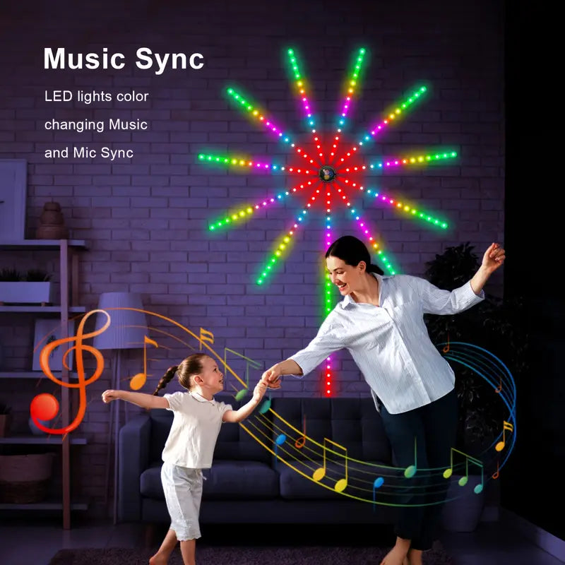 Led fireworks light