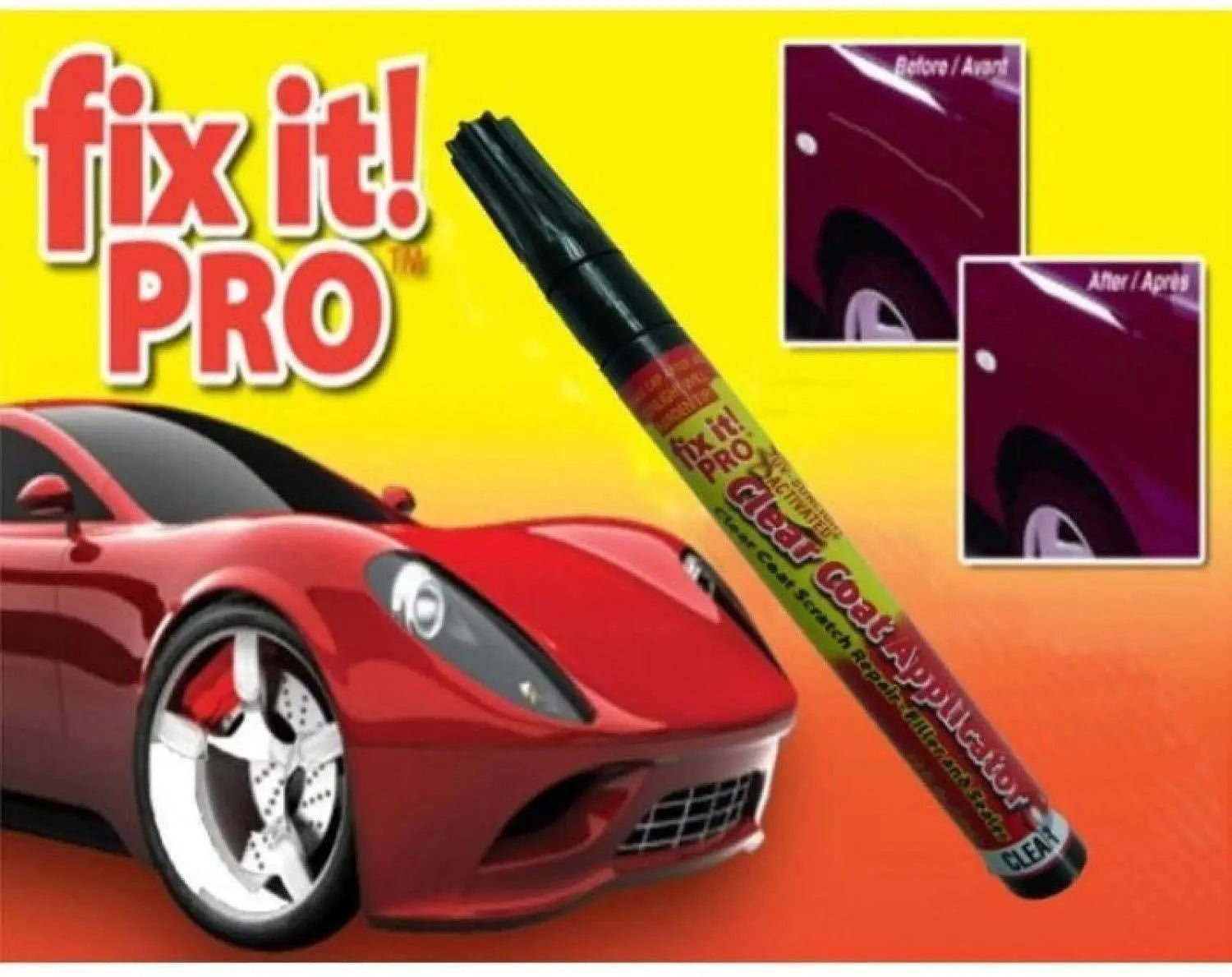 Scratch remover pen for laptop mobile tv fridge car and motor bike