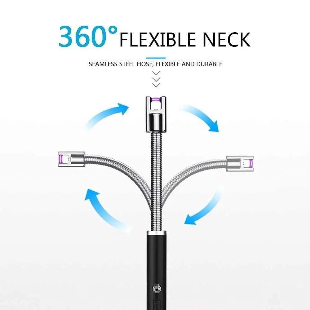Usb plasma rechargeable electric lighter for kitchen