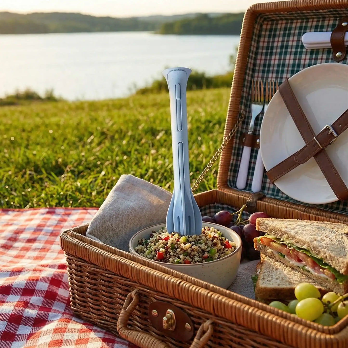 3-in-1 Travel Cutlery Set