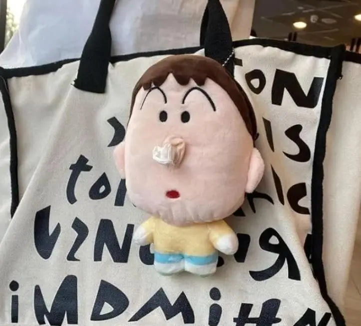 Cartoon plush tissue holder