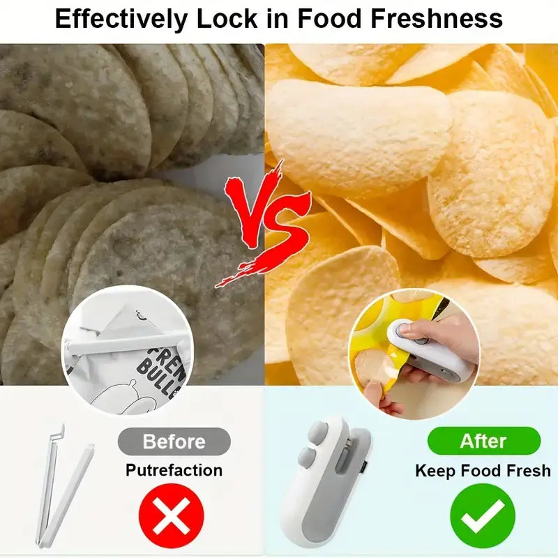 Mini usb bag sealer
