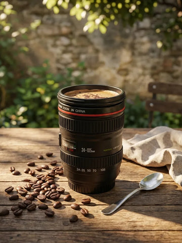 Camera Lens Coffee Mug