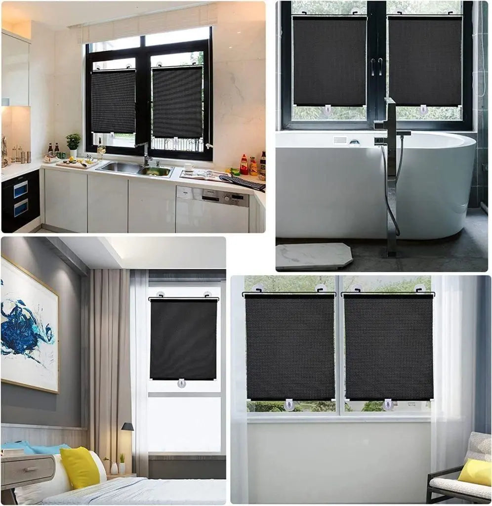 Portable window curtain – pvc