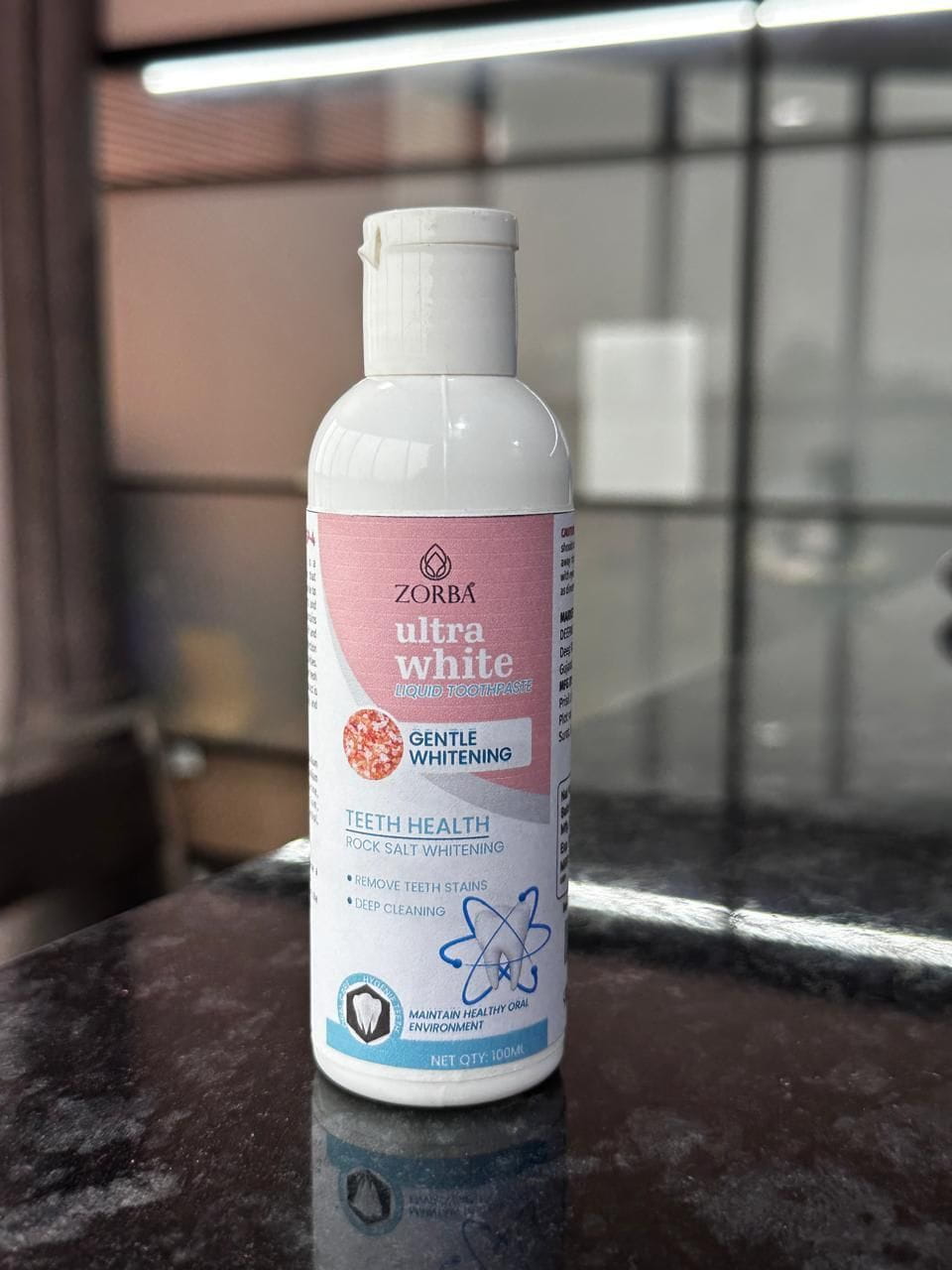 Ultra white liquid toothpaste 200ml pack of 2