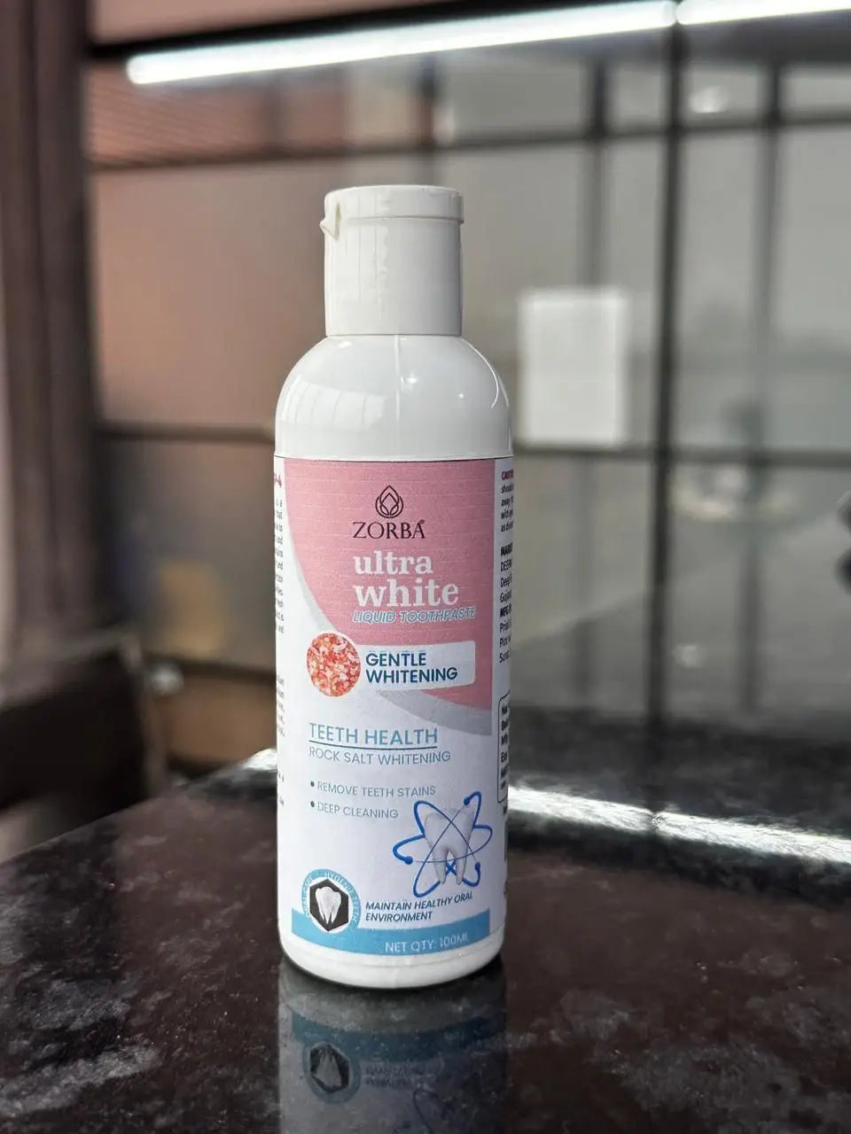 Ultra white liquid toothpaste 200ml pack of 2